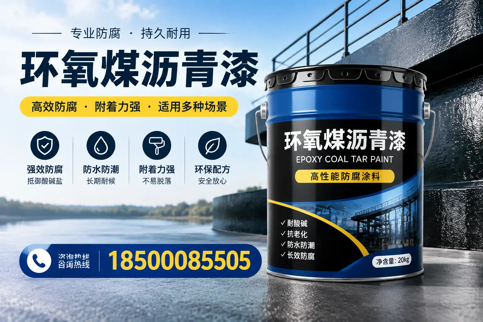 环氧煤沥青漆在不同气候条件下的表现分析,鹤岗适用性